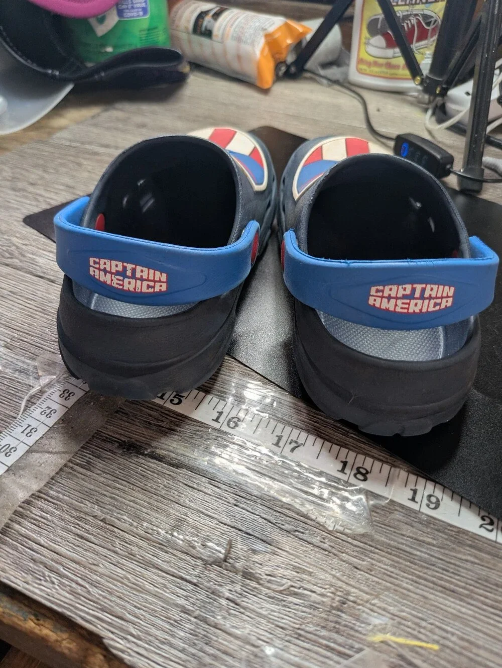 Marvel Captain America Toddler‎ Sandal Size 9/10